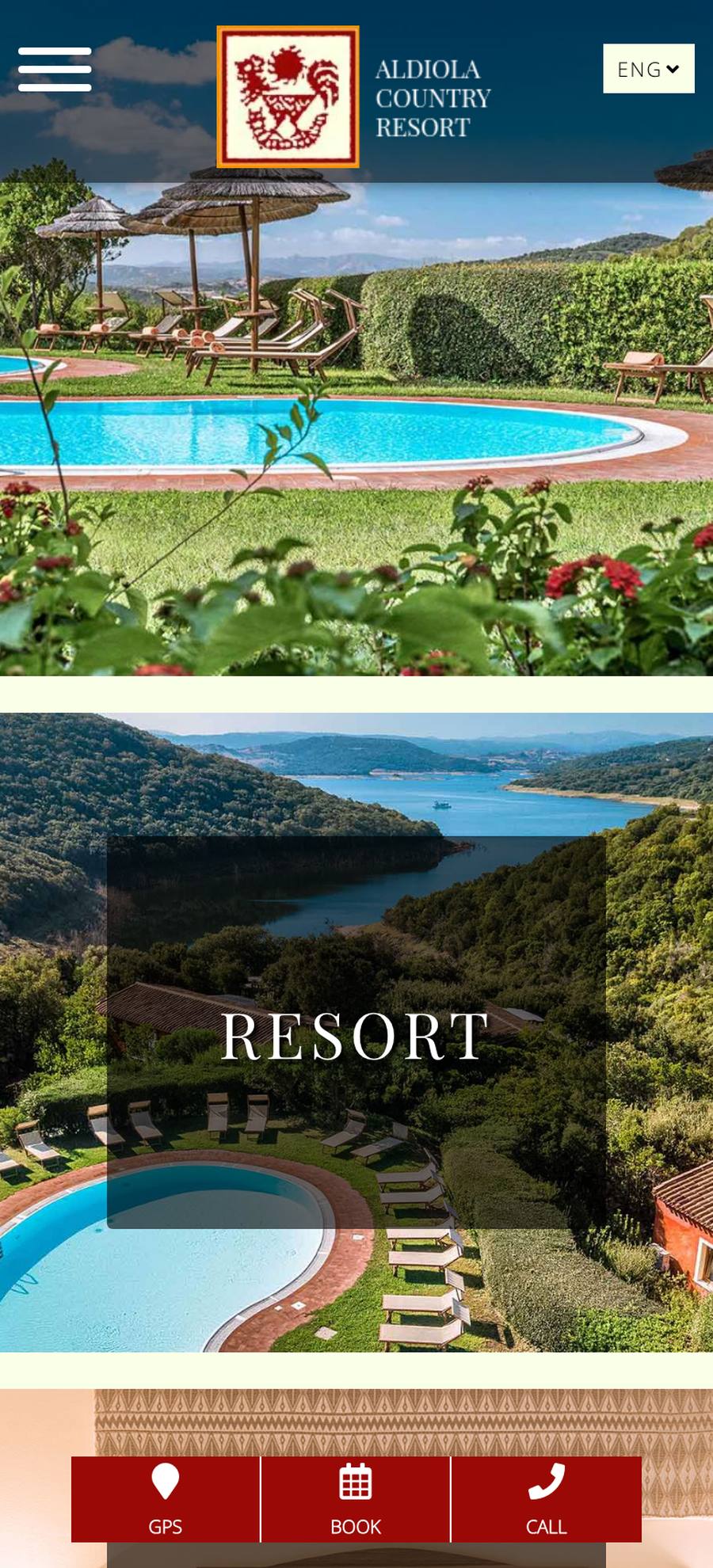 Aldiola Country Resort — Home (mobile), original
