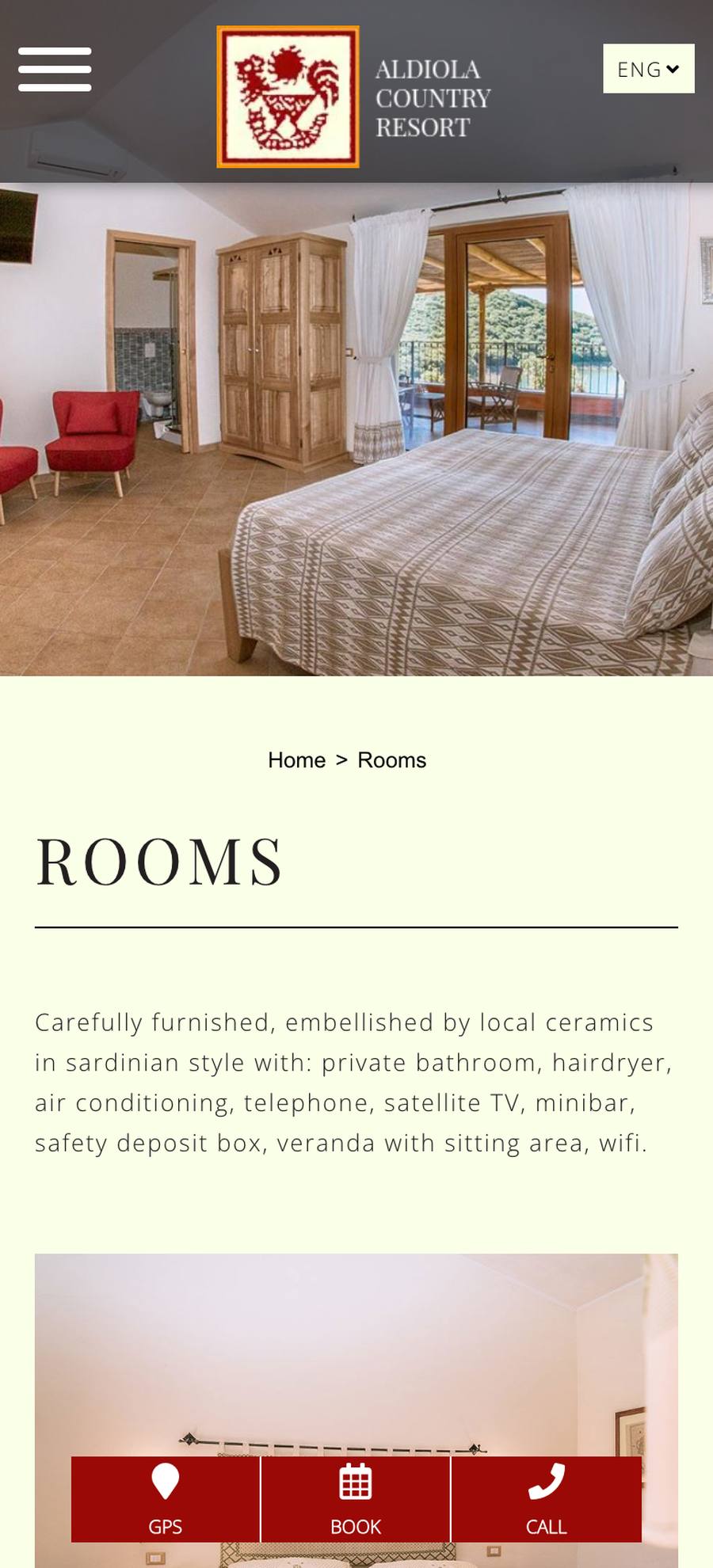 Aldiola Country Resort — Rooms (mobile), original