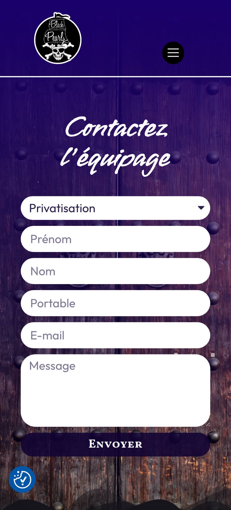 Le Black Pearl — Contact (mobile), original