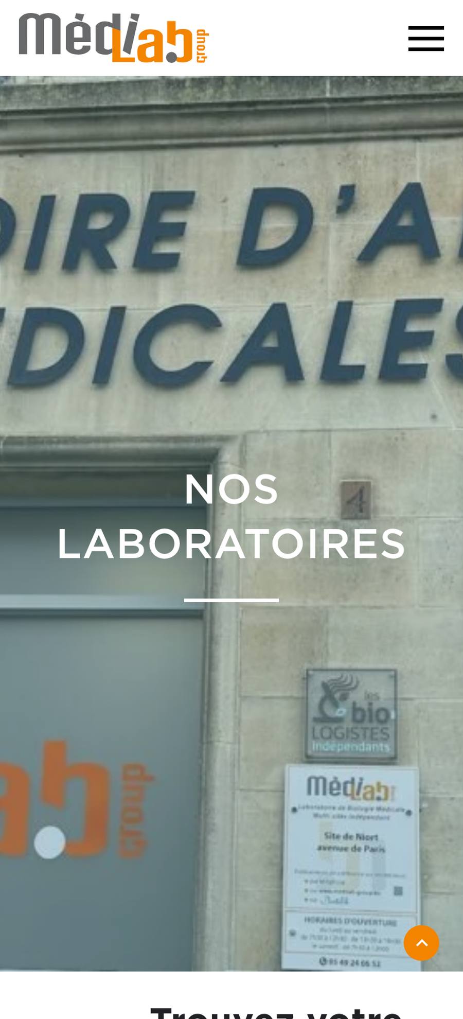 Médilab Group — Laboratoires (mobile), original
