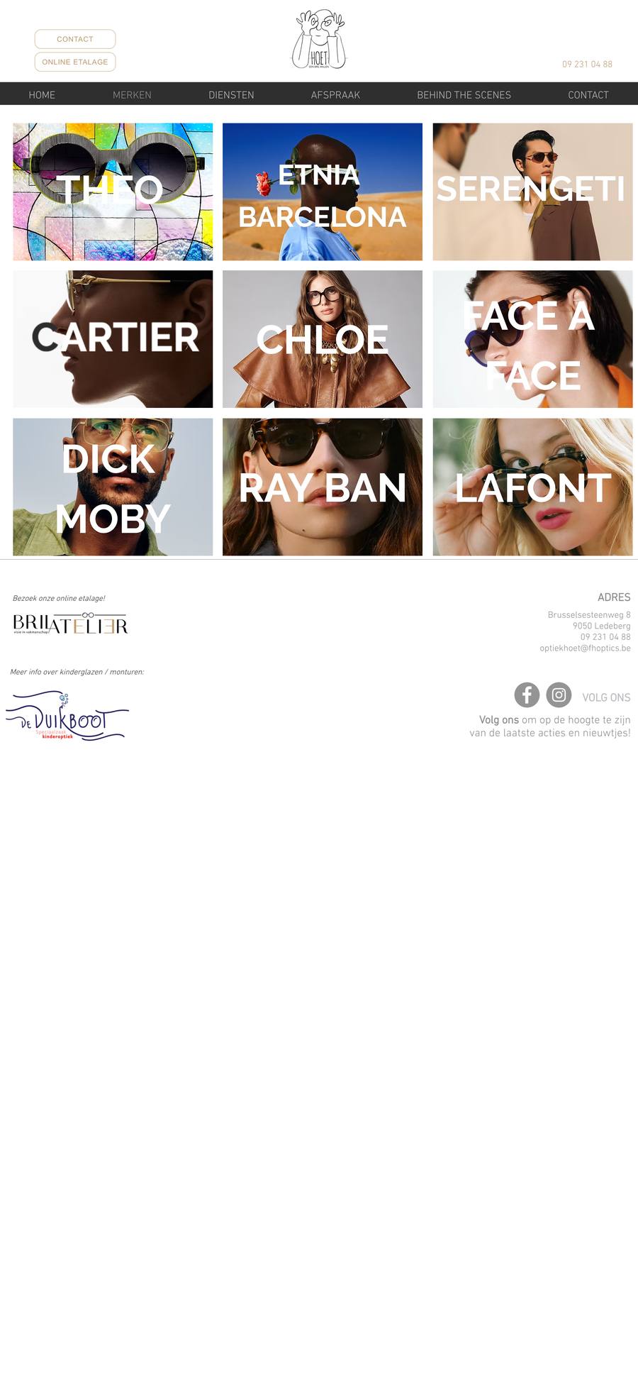 Optiek Hoet — Brillen (mobile), original